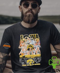Iowa Hawkeyes 50th Anniversary 1974 2024 Thank You For The Memories Signatures Shirt