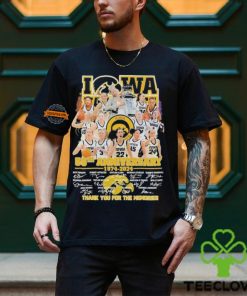 Iowa Hawkeyes 50th Anniversary 1974 2024 Thank You For The Memories Signatures Shirt 2 Iowa Hawkeyes 50th Anniversary 1974 2024 Thank You For The Memories Signatures Shirt