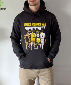 Iowa Hawkeyes Ben Krikke Caitlin Clark Cade McNamara Gable Mitchell signatures shirt