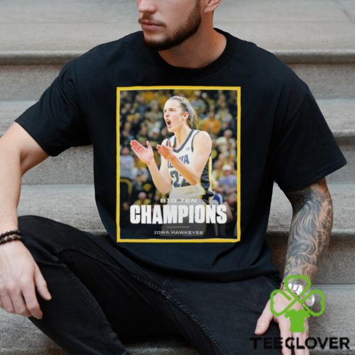 Iowa Hawkeyes Big Ten Champions poster hoodie, sweater, longsleeve, shirt v-neck, t-shirt