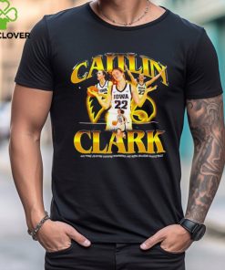 Iowa Hawkeyes Caitlin Clark all time leading scoring in womens and mens college basketball hoodie, sweater, longsleeve, shirt v-neck, t-shirt