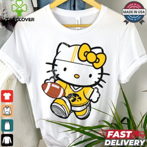 Iowa Hawkeyes Cute Hello Kitty Football shirt
