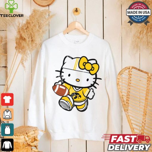 Iowa Hawkeyes Cute Hello Kitty Football shirt