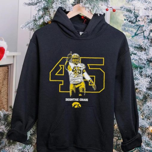 Iowa Hawkeyes Deontae Craig hoodie, sweater, longsleeve, shirt v-neck, t-shirt