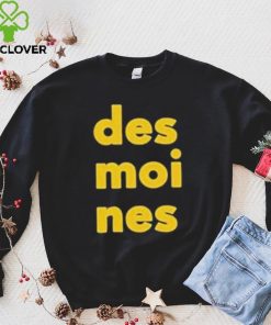 Iowa Hawkeyes Des Moines Shirt