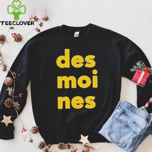 Iowa Hawkeyes Des Moines Shirt