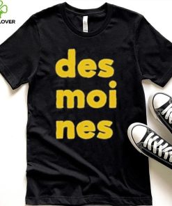 Iowa Hawkeyes Des Moines Shirt