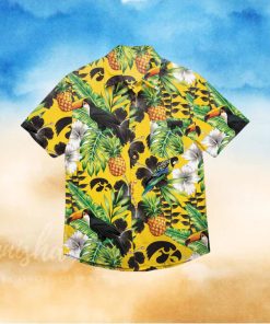 Iowa Hawkeyes Floral Hawaiian Shirt