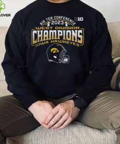 Iowa Hawkeyes Football B1G West Division Conference Champions Shirt