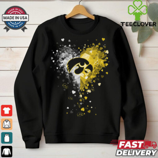 Iowa Hawkeyes Heart Shirt