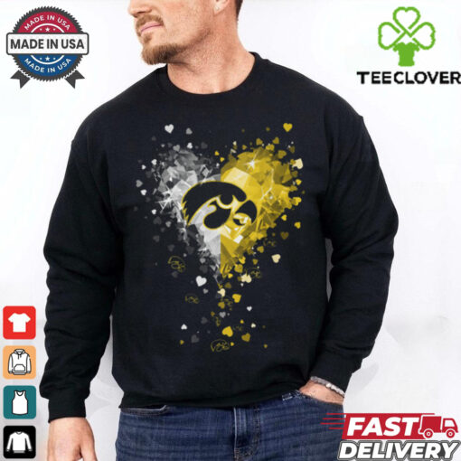 Iowa Hawkeyes Heart Shirt