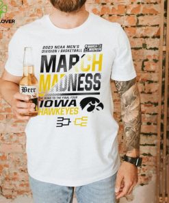 Iowa Hawkeyes Men’s basketball 2023 NCAA March madness the road to final four hoodie shirt 1 Iowa Hawkeyes Men’s basketball 2023 NCAA March madness the road to final four hoodie shirt