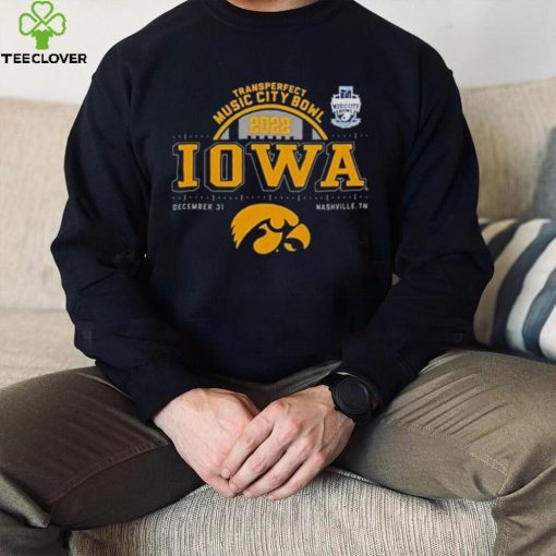 Iowa Hawkeyes Music City Bowl December 31, 2022 Shirt