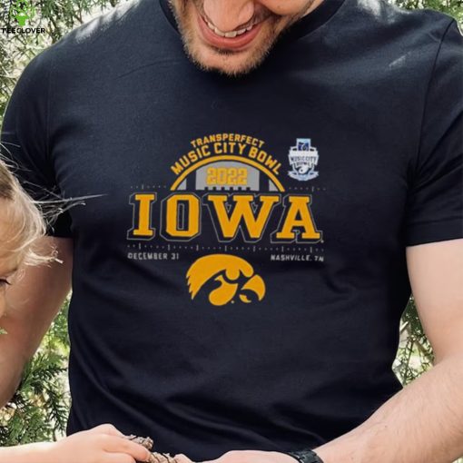 Iowa Hawkeyes Music City Bowl December 31, 2022 Shirt