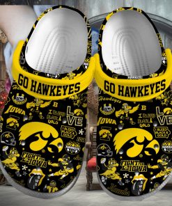 Iowa Hawkeyes NCAA Sport Crocs Crocband Clogs Shoes Comfortable For Men Women and Kids – Footwearelite Exclusive