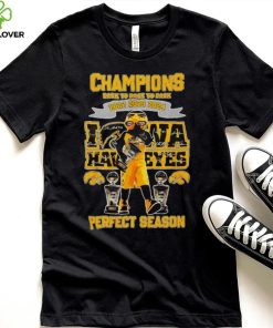 Iowa Hawkeyes Perfect Season mascot Champions Back to back to back 2022 2023 2024 signature hoodie, sweater, longsleeve, shirt v-neck, t-shirt