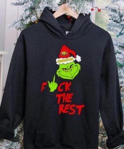 Iowa Hawkeyes Santa Grinch fuck the rest hoodie, sweater, longsleeve, shirt v-neck, t-shirt