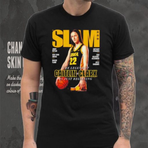 Iowa Hawkeyes Slam 249 The Legend Of Caitlin Clark Is Just Beginning hoodie, sweater, longsleeve, shirt v-neck, t-shirt