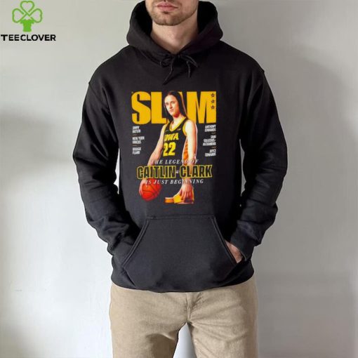 Iowa Hawkeyes Slam 249 The Legend Of Caitlin Clark Is Just Beginning hoodie, sweater, longsleeve, shirt v-neck, t-shirt