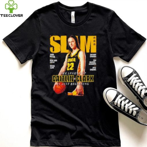 Iowa Hawkeyes Slam 249 The Legend Of Caitlin Clark Is Just Beginning hoodie, sweater, longsleeve, shirt v-neck, t-shirt