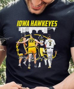 Iowa Hawkeyes Sport team Krikke Clark McNamara and Mitchell signatures shirt