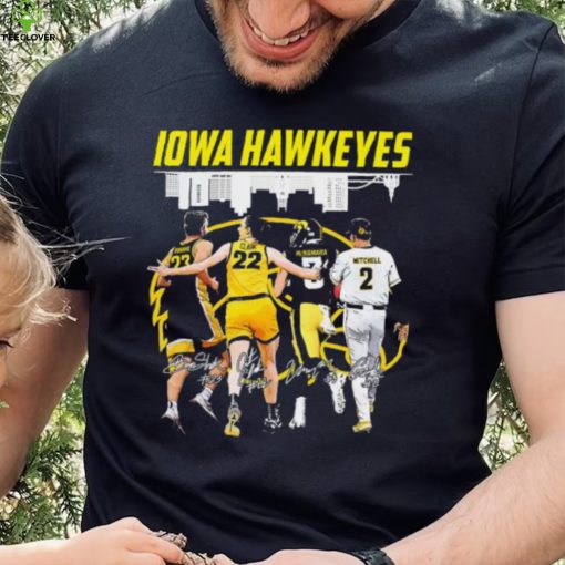 Iowa Hawkeyes Sport team Krikke Clark McNamara and Mitchell signatures hoodie, sweater, longsleeve, shirt v-neck, t-shirt