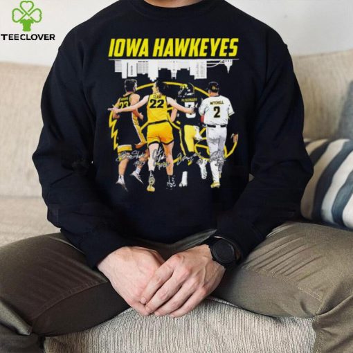 Iowa Hawkeyes Sport team Krikke Clark McNamara and Mitchell signatures hoodie, sweater, longsleeve, shirt v-neck, t-shirt