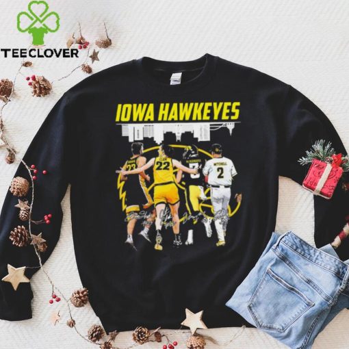 Iowa Hawkeyes Sport team Krikke Clark McNamara and Mitchell signatures hoodie, sweater, longsleeve, shirt v-neck, t-shirt