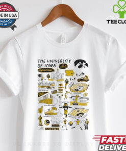 Iowa Hawkeyes Vive La Fete Infant Impressions artwork shirt