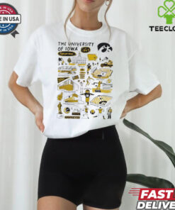 Iowa Hawkeyes Vive La Fete Infant Impressions artwork shirt