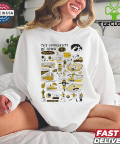 Iowa Hawkeyes Vive La Fete Infant Impressions artwork shirt
