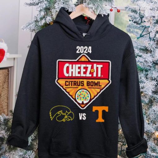 Iowa Hawkeyes vs Tennessee Volunteers 2024 Vrbo Fiesta Bowl hoodie, sweater, longsleeve, shirt v-neck, t-shirt