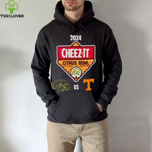 Iowa Hawkeyes vs Tennessee Volunteers 2024 Vrbo Fiesta Bowl hoodie, sweater, longsleeve, shirt v-neck, t-shirt