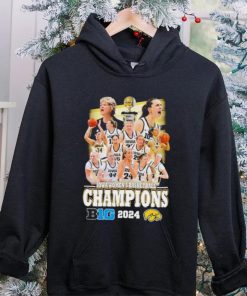 Iowa Hawkeyes women’s basketball Champions B1G 2024 hoodie, sweater, longsleeve, shirt v-neck, t-shirt