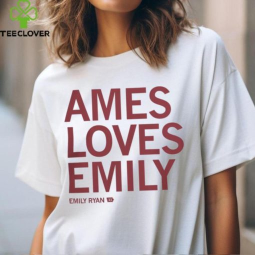 Iowa State Cyclones #11 Ames Loves Emily Tee Shirt