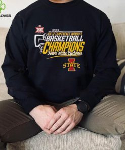 Iowa State Cyclones 2023 Big 12 Women’s Basketball Conference Tournament Champions Locker Room Shirt 3 Iowa State Cyclones 2023 Big 12 Women’s Basketball Conference Tournament Champions Locker Room Shirt