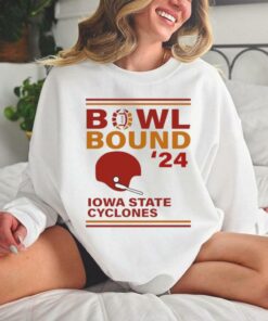 Iowa State Cyclones 2024 Bowl Bound Helmet Shirt