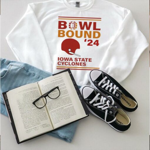 Iowa State Cyclones 2024 Bowl Bound Helmet Shirt