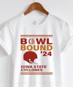 Iowa State Cyclones 2024 Bowl Bound Helmet Shirt