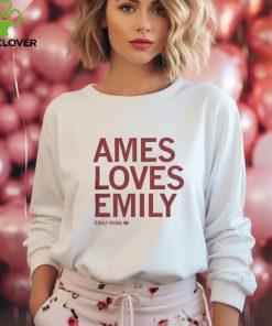 Iowa State Cyclones Ames Loves Emily Ryan #11 Tee shirt