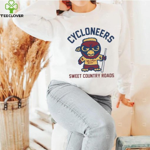 Iowa State Cyclones Cycloneers Mountain Birds sweet country roads mascot shirt