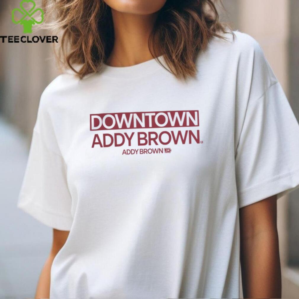 Iowa State Cyclones Downtown Addy Brown #24 Tee shirt Iowa State Cyclones Downtown Addy Brown #24 Tee shirt