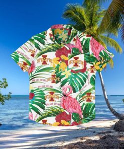 Iowa State Cyclones Flamingo Hawaiian Shirt