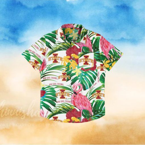 Iowa State Cyclones Flamingo Hawaiian Shirt