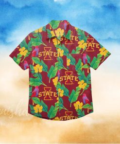 Iowa State Cyclones Floral Hawaiian Shirt