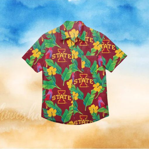 Iowa State Cyclones Floral Hawaiian Shirt