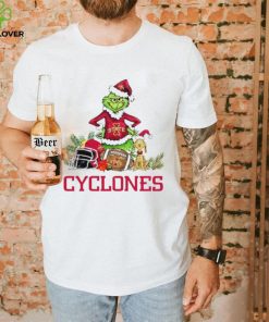 Iowa State Cyclones Grinch and Max dog funny Christmas hoodie, sweater, longsleeve, shirt v-neck, t-shirt