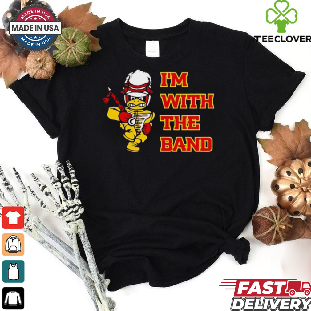 Iowa State Cyclones I’m with the band shirt Iowa State Cyclones I’m with the band shirt