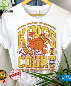 Iowa State Cyclones Kings of the Court Big 12 Championship Tee Shirt