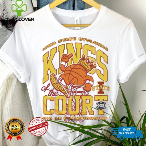 Iowa State Cyclones Kings of the Court Big 12 Championship Tee Shirt